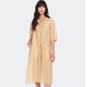 STUDIO D'aaRI High Neck Dress Khaki/Yellow Tuckernuck Exclusive  Size M/L NWT!